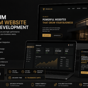 PREMIUM CUSTOM WEBSITE SCRIPT DEVELOPMENT